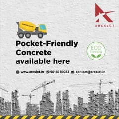 Arcslot Ready Mix Concrete (RMC) - M20 Grade (Including GST)